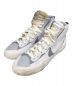 NIKE（ナイキ）の古着「BLAZER MID(ブレーザーミッド)BV0072-100」｜ホワイト×グレー