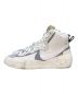 NIKE (ナイキ) sacai (サカイ) BLAZER MID(ブレーザーミッド)BV0072-100 ホワイト×グレー サイズ:27.5：9000円