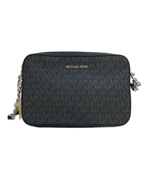 MICHAEL KORS（マイケルコース）MICHAEL KORS (マイケルコース) シグネチャー クロスボディーバッグ 35F8STTC3B ブラック 未使用品の古着・服飾アイテム