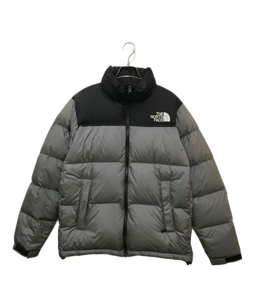 THE NORTH FACE（ザ ノース フェイス）THE NORTH FACE (ザ ノース フェイス) NV NUPTSE JACKET グレー×ブラック サイズ:Lの古着・服飾アイテム