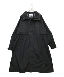 Marmot Capital（マーモット キャピタル）の古着「WINDSTOPPER CITIFIED UTILITY JACKET LONG(ウィンドストッパーシティファイドユーティリティジャケット)23FW-L5-02」｜ブラック