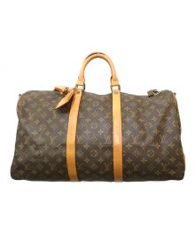 LOUIS VUITTON（ルイ ヴィトン）の古着「キーポル・バンドリエール50」｜ブラウン