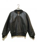 VANSONバンソン）の古着「Team Jacket(チームジャケット)」｜ブラック