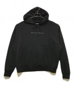 OFFWHITEオフホワイト）の古着「MARKER SKATE HOODIE OMBB085F21FLE018」｜ブラック