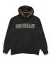 SUPREME（シュプリーム）の古着「Leopard Trim Hooded Sweatshirt」｜ブラック