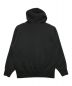 SUPREME (シュプリーム) Leopard Trim Hooded Sweatshirt ブラック サイズ:S：17000円