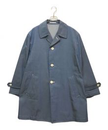 COMME des GARCONS HOMME PLUS（コムデギャルソンオムプリュス）の古着「98ss コットンポリエステルコート」｜ブルー