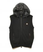 MONCLERモンクレール）の古着「MAGLIONE TRICOT GILET　B20919413400」｜ブラック