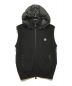 MONCLER（モンクレール）の古着「MAGLIONE TRICOT GILET　B20919413400」｜ブラック