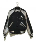 COACHコーチ）の古着「BOWERY VARSITY JACKET F20498」｜ブラック