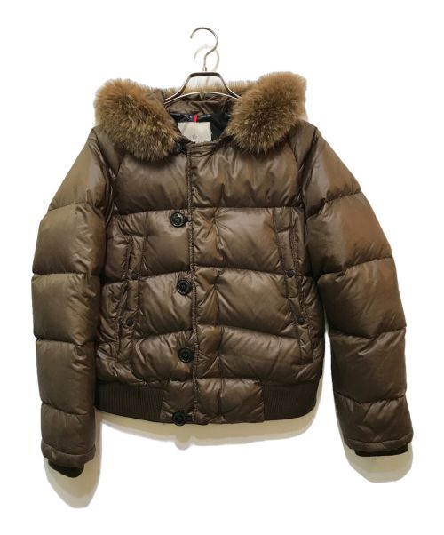 MONCLER（モンクレール）MONCLER (モンクレール) BULGARIEダウンジャケット　41327-90-53012 ブラウンの古着・服飾アイテム