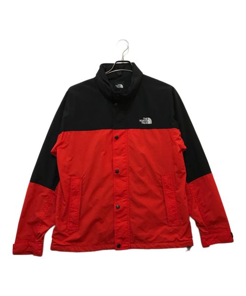 THE NORTH FACE（ザ ノース フェイス）THE NORTH FACE (ザ ノース フェイス) Hydrena Wind Jacket(ハイドレナウィンドジャケット)NP21835 ブラック×レッド サイズ:Mの古着・服飾アイテム