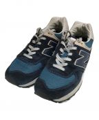 NEW BALANCEニューバランス）の古着「ローカットスニーカー OM576OGN」｜ネイビー