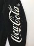 中古・古着 A BATHING APE (アベイシングエイプ) Coca Cola (コカコーラ) プルオーバーパーカー ブラック サイズ:M：10000円