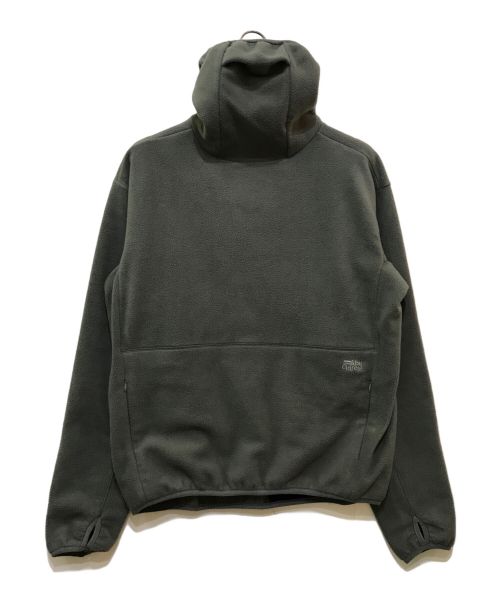 Abu Garcia（アブガルシア）Abu Garcia (アブガルシア) FLEECE BALACLAVA HOODIE グレー サイズ:Mの古着・服飾アイテム