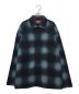 SUPREME（シュプリーム）の古着「Shadow Plaid Fleece Shirt」｜ネイビー×ブルー