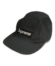 SUPREME（シュプリーム）の古着「Reflective Ripstop Camp Cap 3M Scotchlite」｜ブラック