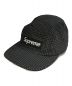 Supreme（シュプリーム）の古着「Reflective Ripstop Camp Cap 3M Scotchlite」｜ブラック