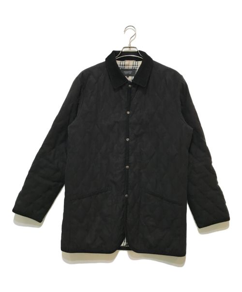 BURBERRY BLACK LABEL（バーバリーブラックレーベル）BURBERRY BLACK LABEL (バーバリーブラックレーベル) キルティングコート ブラック サイズ:Lの古着・服飾アイテム