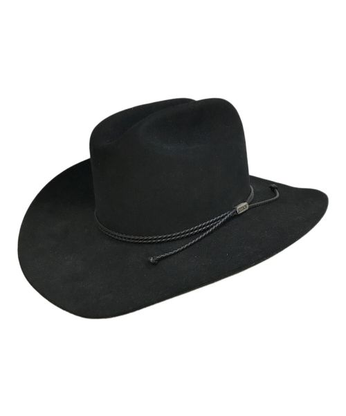 STETSON（ステットソン）STETSON (ステットソン) ハット ブラック サイズ:59・7 3/8の古着・服飾アイテム