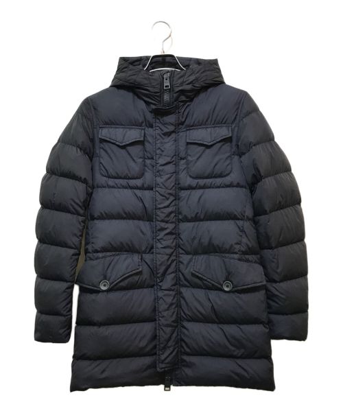 HERNO（ヘルノ）HERNO (ヘルノ) PARKA IN NYLONA CHAMONIX　PI0191U ネイビー サイズ:42の古着・服飾アイテム