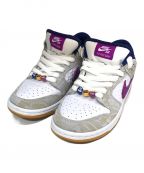 NIKE×Rayssa Lealナイキ×ライッサ・レアウ）の古着「SB DUNK LOW PRM　FZ5251-001」｜グレー×ブルー