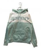 SUPREMEシュプリーム）の古着「Blocked Hooded Sweatshirt」｜ブルー