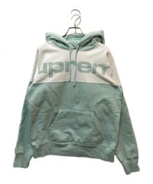 SUPREME（シュプリーム）の古着「Blocked Hooded Sweatshirt」｜ブルー