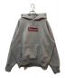 SUPREME（シュプリーム）の古着「Inside Out Box Logo Hooded Sweatshirt」｜グレー