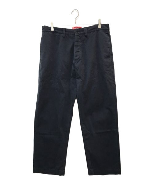 SUPREME（シュプリーム）SUPREME (シュプリーム) pin up chino pant ネイビー サイズ:Sの古着・服飾アイテム