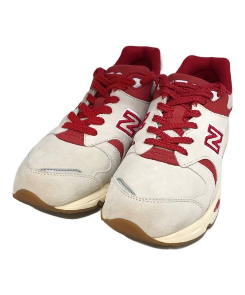 NEW BALANCE（ニューバランス）NEW BALANCE (ニューバランス) KITH (キス) ローカットスニーカー　CM1700KM レッド×ホワイト サイズ:26の古着・服飾アイテム