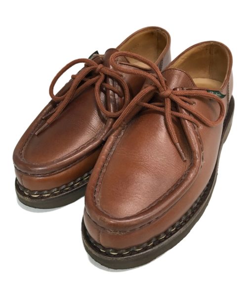 PARABOOT（パラブーツ）PARABOOT (パラブーツ) MICHAELチロリアンシューズ　721203　721203 ブラウン サイズ:31/2の古着・服飾アイテム