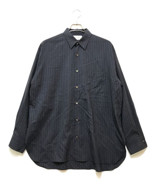 MARKAWARE（マーカウェア）MARKAWARE (マーカウェア) COMFORT FIT SHIRT　A21A-04SH01C ネイビー サイズ:1の古着・服飾アイテム