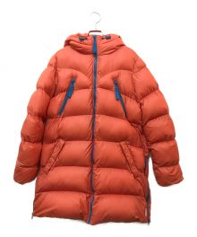 HUNTER（ハンター）の古着「W ORI PUFFER JACKET」｜オレンジ