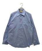 GUCCIグッチ）の古着「Boxy-Fit  Shirt 703396」｜ブルー