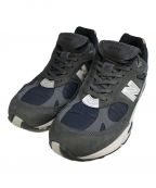 NEW BALANCE×BEAMS PLUSニューバランス×ビームスプラス）の古着「ローカットスニーカー　M991DGG」｜グレー