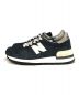 NEW BALANCE (ニューバランス) ローカットスニーカー　M990NV1 ネイビー サイズ:26 未使用品：17000円