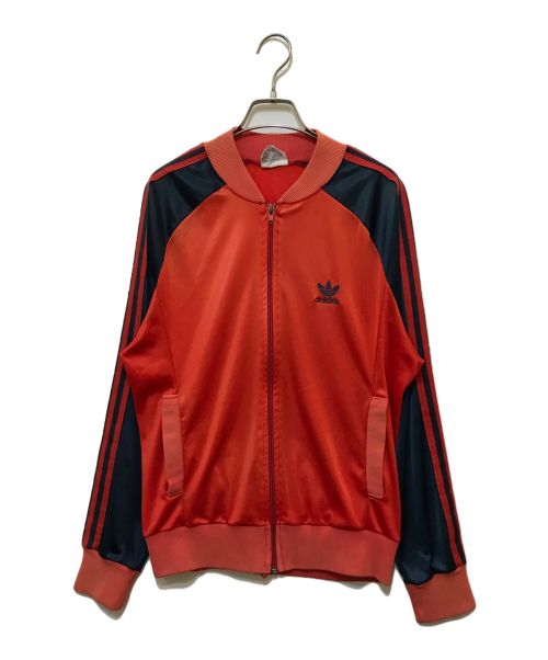 adidas（アディダス）adidas (アディダス) トラックジャケット レッド サイズ:Sの古着・服飾アイテム