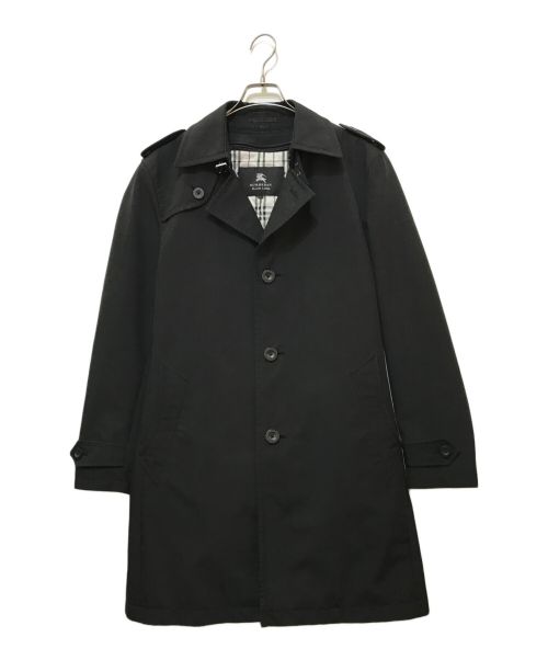 BURBERRY BLACK LABEL（バーバリーブラックレーベル）BURBERRY BLACK LABEL (バーバリーブラックレーベル) トレンチコート BMA14-901-09 ブラック サイズ:Lの古着・服飾アイテム