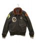 MORGAN PRODUCTIONS（モーガン プロダクションズ）の古着「G-1 FLIGHT JACKET」｜ブラウン