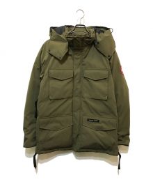 CANADA GOOSE（カナダグース）の古着「KAMLOOPS ダウンジャケット」｜オリーブ