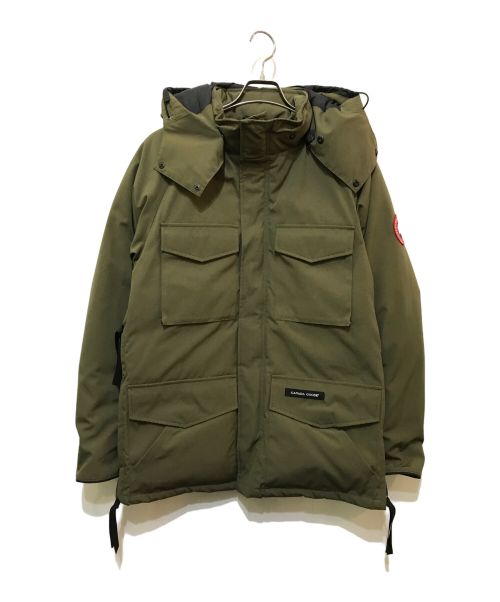 CANADA GOOSE（カナダグース）CANADA GOOSE (カナダグース) KAMLOOPS ダウンジャケット オリーブ サイズ:Lの古着・服飾アイテム