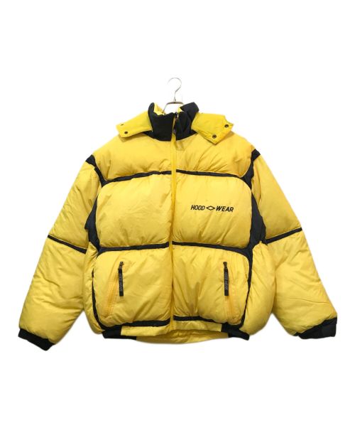 HOOD WEAR（フード ウェア）HOOD WEAR (フード ウェア) BIG BUBBLE DOWN　BT-704 イエロー サイズ:XL 未使用品の古着・服飾アイテム