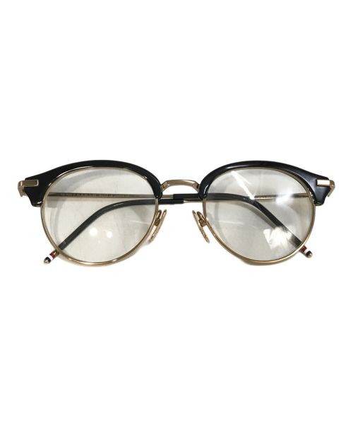 Thom Browne（トムブラウン）Thom Browne (トムブラウン) 眼鏡　TB-706-A-BLK-GLD-50 ブラック×ゴールド サイズ:50□21-141の古着・服飾アイテム