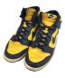 NIKE（ナイキ）の古着「DUNK HIGH VNTG QK　318544-741」｜イエロー×ネイビー