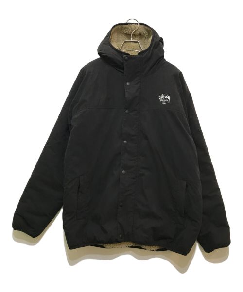 stussy（ステューシー）stussy (ステューシー) リバーシブルジャケット ブラック サイズ:XLの古着・服飾アイテム