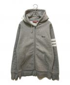 SUPREMEシュプリーム）の古着「University Zip Hoodie」｜グレー