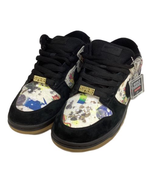 NIKE（ナイキ）NIKE (ナイキ) Supreme (シュプリーム) SB DUNK LOW OG QS　FD8778-001 ブラック サイズ:26の古着・服飾アイテム