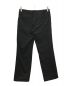 YOHJI YAMAMOTO COLLECTIONS (ヨウジヤマモトコレクションズ) COTTON TWILL LOW-RISE STRAIGHT FIT PANTS　FS-P64-002 ブラック サイズ:1：18000円