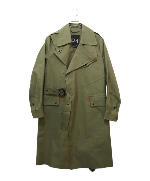 MACKINTOSH（マッキントッシュ）MACKINTOSH (マッキントッシュ) ゴム引きモーターサイクルコート オリーブ サイズ:38の古着・服飾アイテム